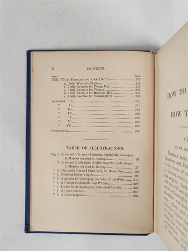 How To Get Strong And How To Stay So By William Blaikie 1879 HC Illustrated - Imagen 11 de 12