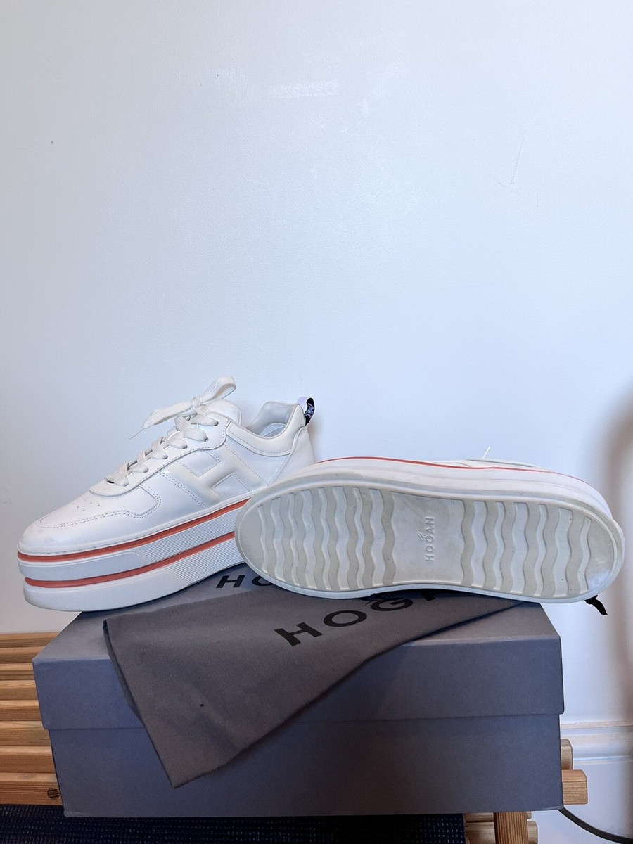 Hogan Leather Platform Sneakers | eBay