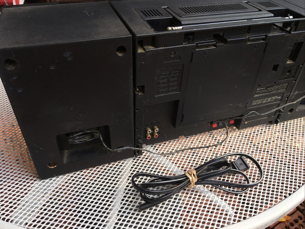 Hitachi TRK-555W Portable Component System High Quality