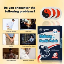 4pc Kidney Care Detox Patch Fatigue Relief Renal Function Support Herbal Formula