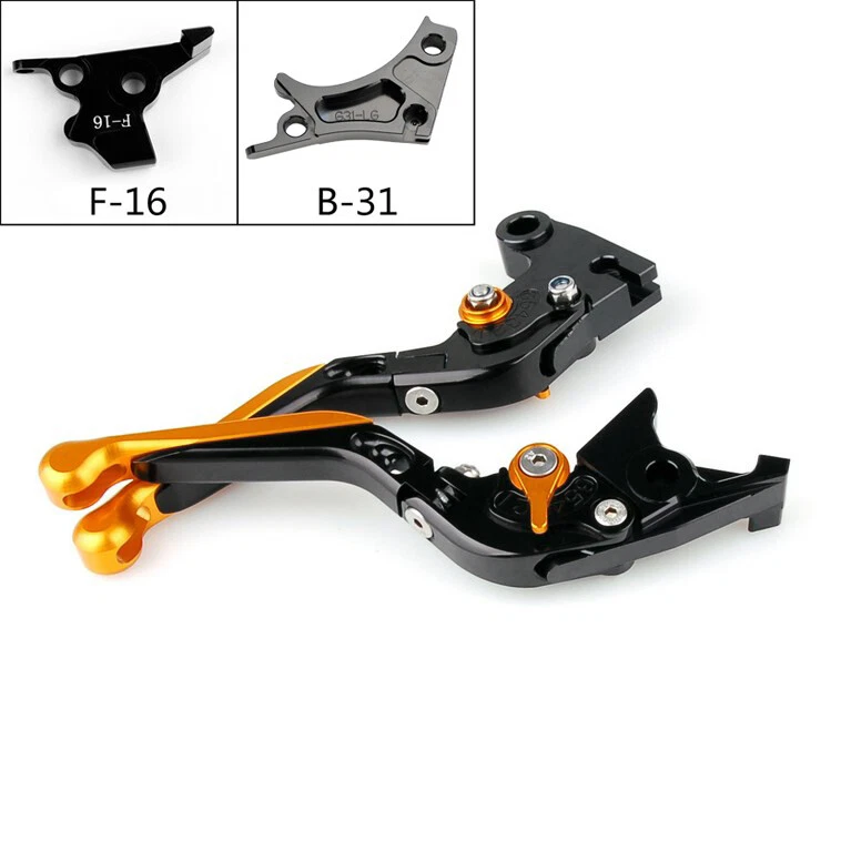 Adjustable Folding Extendable Brake Clutch Levers Fit Suzuki GSXR1300 GSF GSX Foto 2 de 2