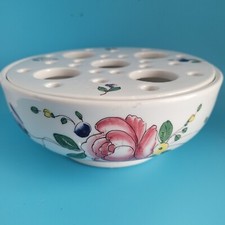 Ikebana Flower Frog Made In Italy 8" By 3.25"