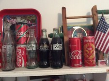 A LARGE coca cola collection