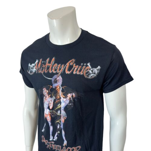 Montley Crue Mens M Black DRx Feelgood Cotton Crewneck T Shirt - Picture 4 of 11