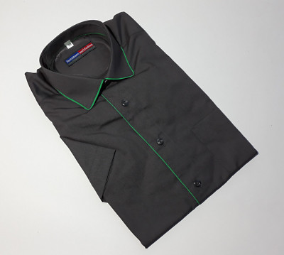 GERMANIA Airline Hemd Shirt KA Steward FB Herren Kabine Grösse 36 grau *NEU*