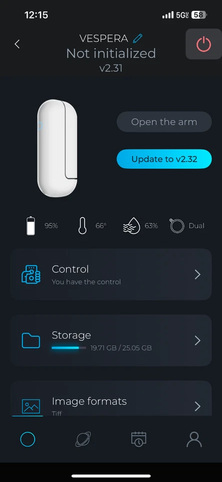 Dual Band Filter Ring/Holder For Vaonis Vespera - Image 4 of 4