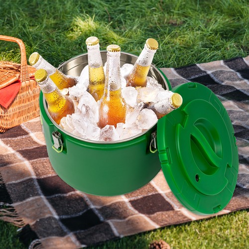 Contenedor de sopa aislado comercial de acero inoxidable 30L - Imagen 18 de 22
