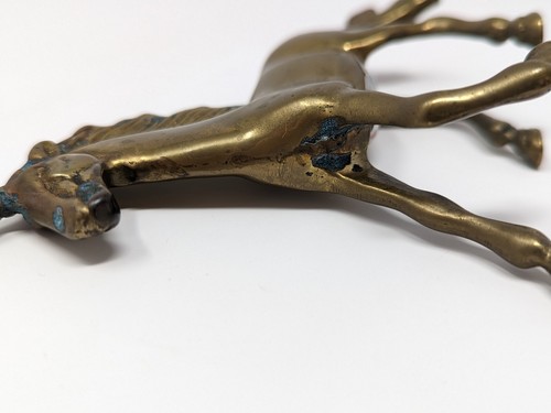 Vintage Brass Unicorn Figurine Statue - Picture 13 of 21