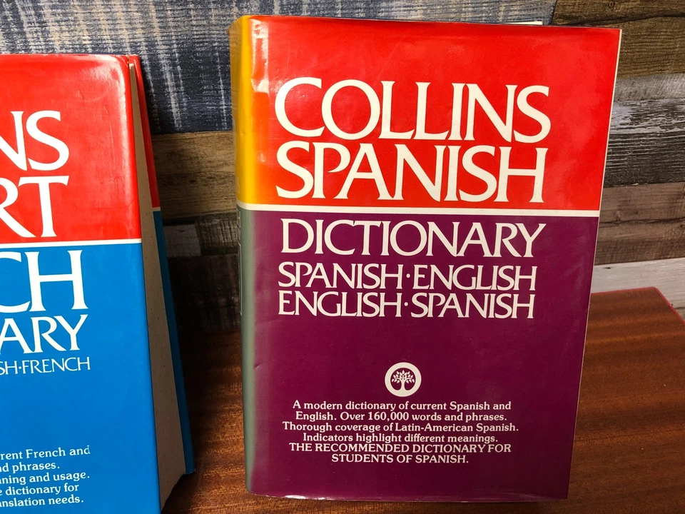 Bundle Of 5 Large Hardback Dictionaries French/Spanish/English + 1 History - Image 4 of 4