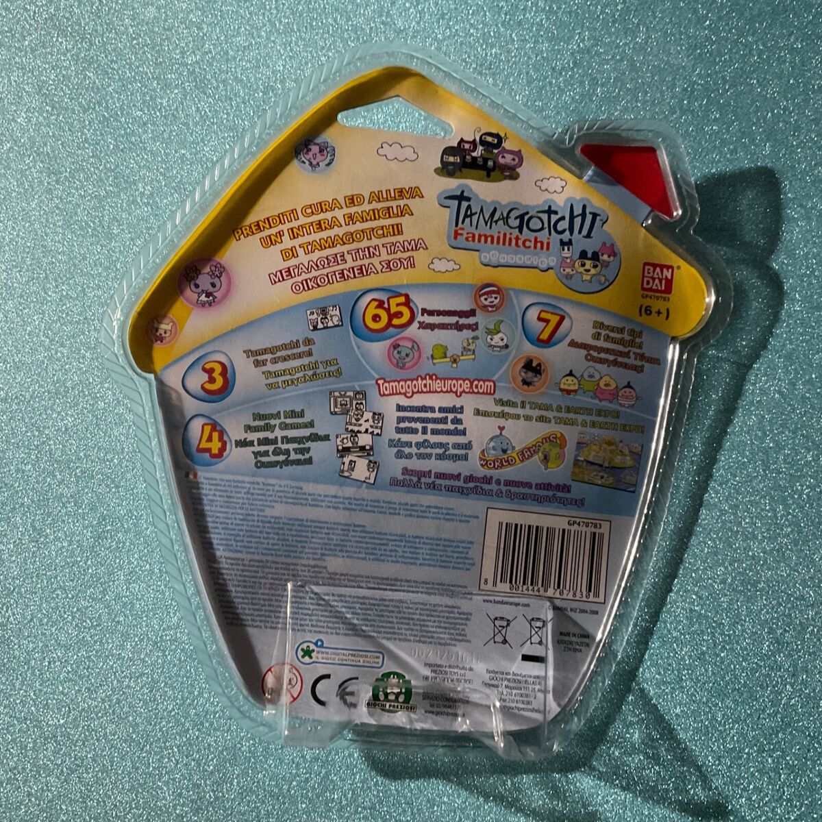 BANDAI Tamagotchi Family V5 Overseas Version Red English BANDAI Tamagotchi Family V5 Overseas Version Red English