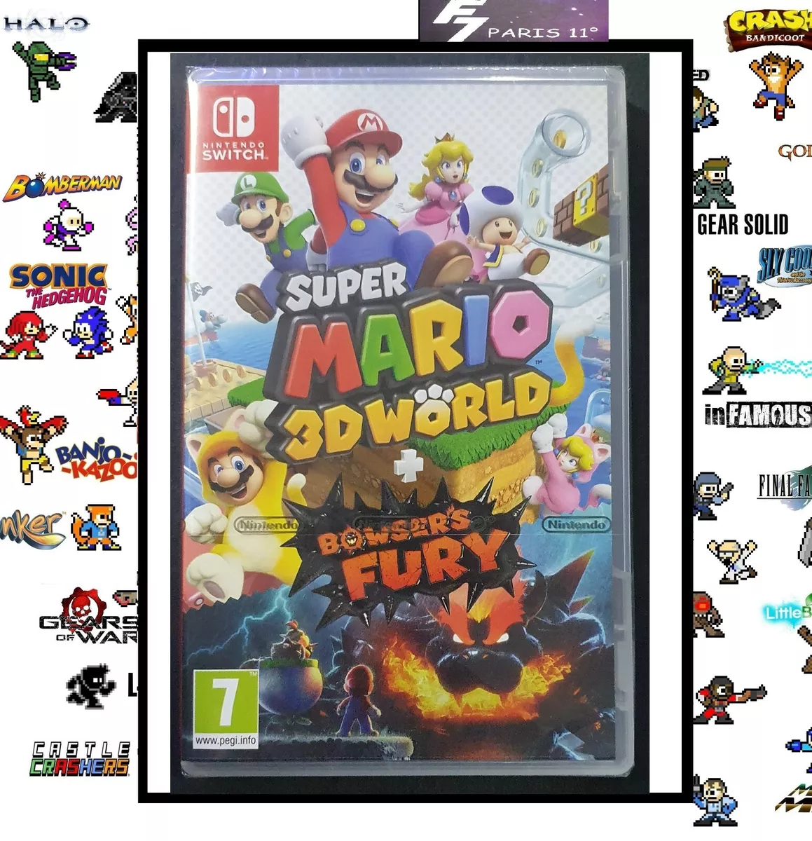 Mario bros best sale 3d world switch