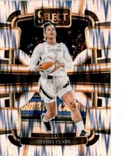2024 Panini Select WNBA #43 Alysha Clark Flash Prizm Las Vegas Aces