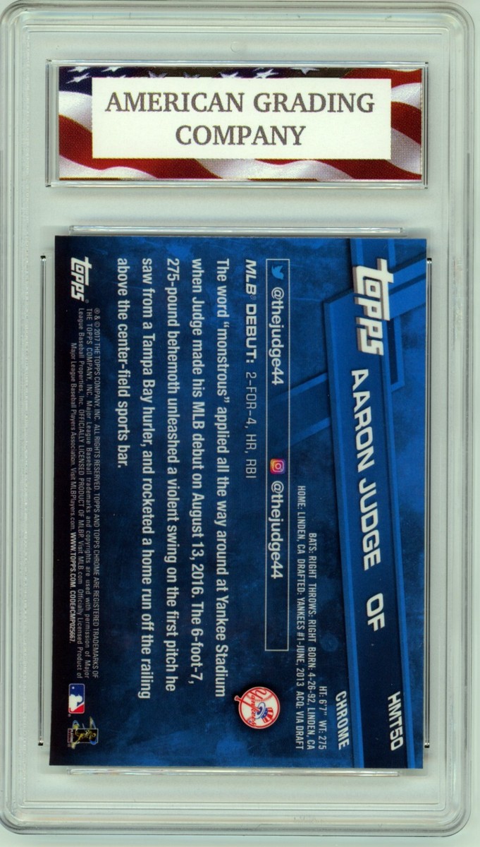 Topps Chrome Aaron Judge RC Auto /250枚貴重 2024 Topps Chrome - X-Fractor #50 Aaron Judge | eBay