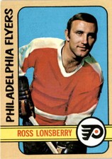 1972-73 Topps #112 Ross Lonsberry Philadelphia Flyers