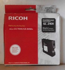 Ricoh Druckpatrone GC 21KH black schwarz Aficio GX 7000 5050N HC 405536 OVP B