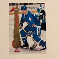1994-95 Pinnacle - #327 Bob Bassen - Nordiques 