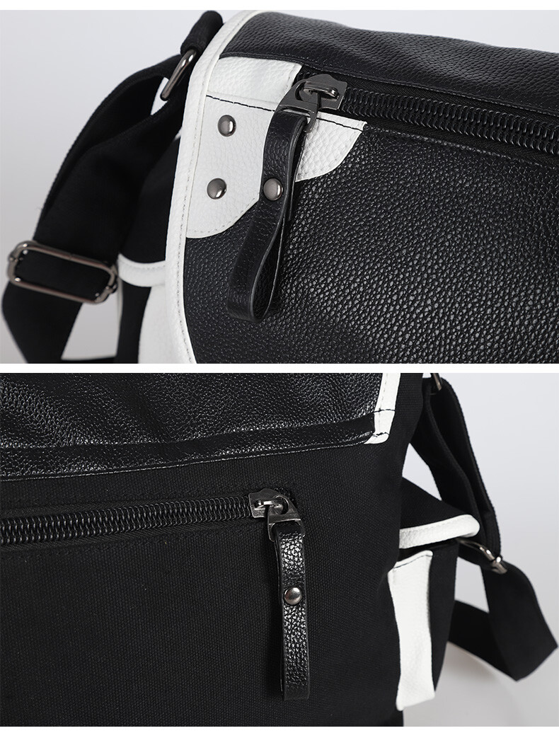 Haikyuu!! Anime Unisex Backpack Shoulder Bag Student Schoolbag Messenger  Bag #B