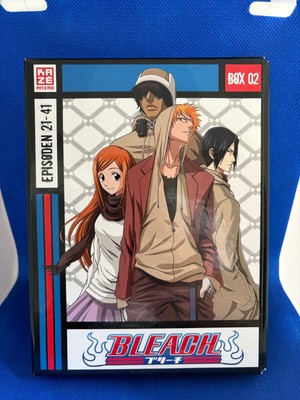 Bleach TV Serie - DVD Box 2 mit den Episoden 21-41 auf 3 DVD's - FSK 16