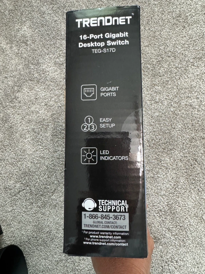 TRENDnet  TEG-S17D 16-Ports External Gigabit Network Switch - Image 3 of 4