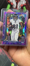 Topps Chrome Devontez Walker Baltimore Ravens Purple Parallel Serial /75