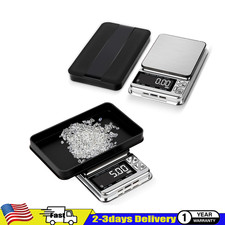 For Mini Jewelry Electronic Scale 200G X0.01G USB Charging Small Kitchen Scale