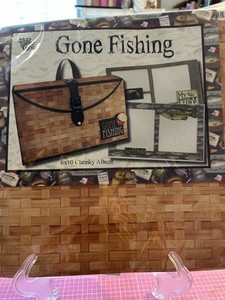 Pine Come Press Gone Fishing Album Kit.  