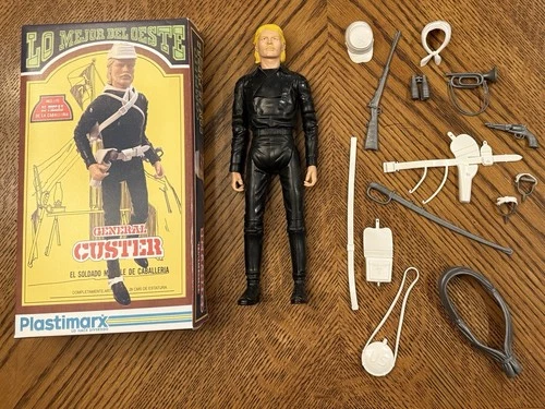 Marx Johnny West Plastimarx Lo Mejor Del Oeste Black Body General Custer