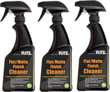 Flitz Flat Matte Finish Cleaner - 16oz Bottle of USA-Made Vinyl Wrap Spray to...