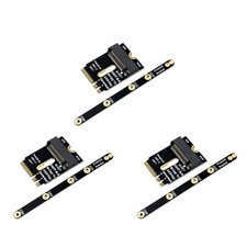 3X M.2 Wifi Adapter M.2 Wifi to Nvme SSD Adapter PCIe4.0 to M2 NGFF Key A E2235