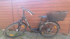 Pegasus City Bike 26 Zoll Schwarz mit Korb, G...