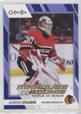 2023-24 O-Pee-Chee Marquee Rookie Blue Border Jaxson Stauber #551 0c3