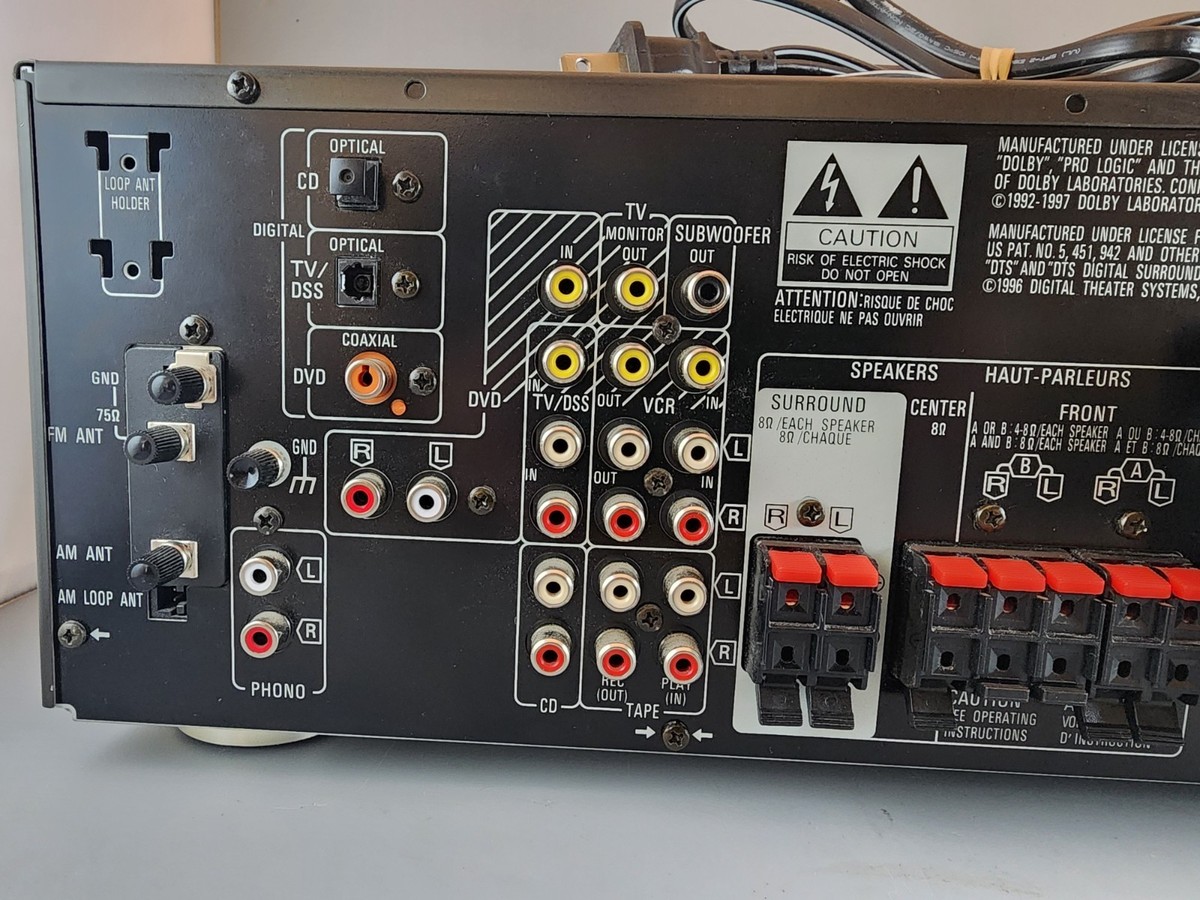 Technics SA DX930 5.1 Channel 500 Watt Receiver for sale online | eBay