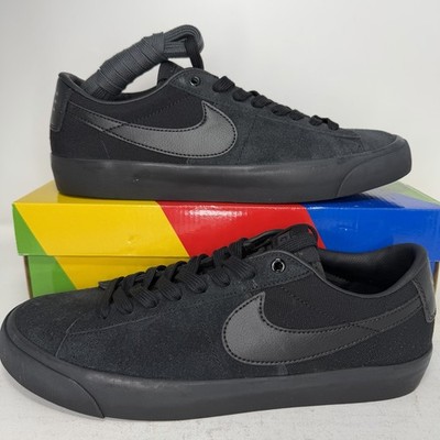 Nike SB Zoom Blazer Low Pro GT Triple Black Anthracite Men's Size DC7695-003 NEW