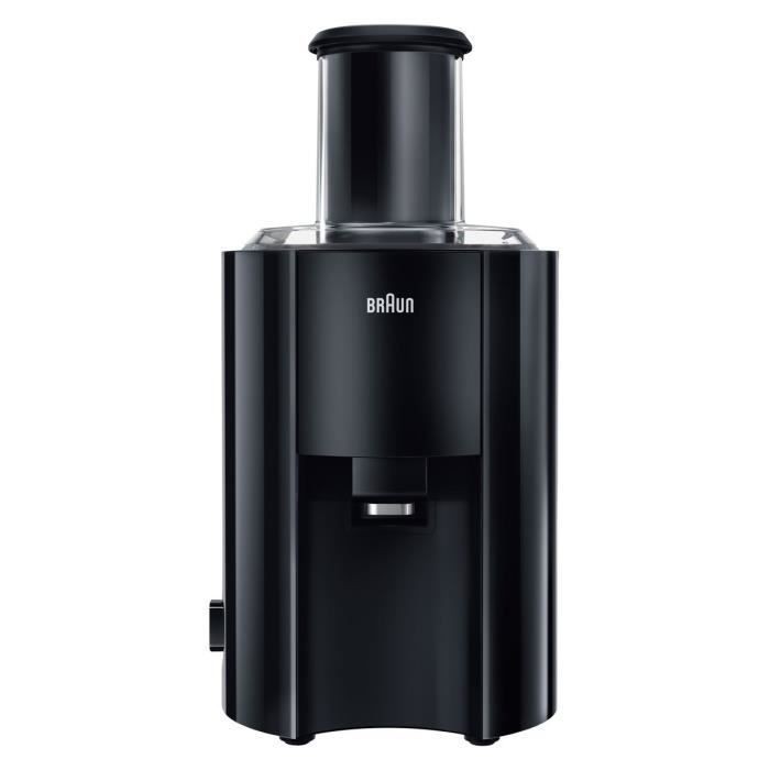 Centrifugeuse BRAUN J300 Noir : finie la corvée de découpe avec sa cuve de 2L