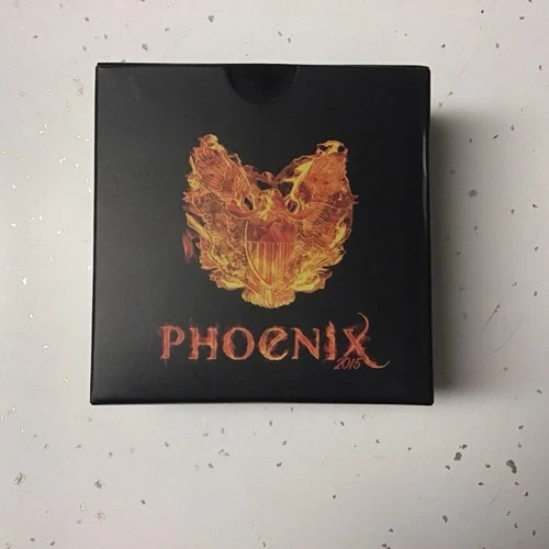 2015 ( PHOENIX) BURNING SILVER AMERICAN  EAGLE
