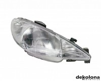 Front Scheinwerfer FüR Peugeot 206 Stufenheck CC Rechts Vorne 00-08