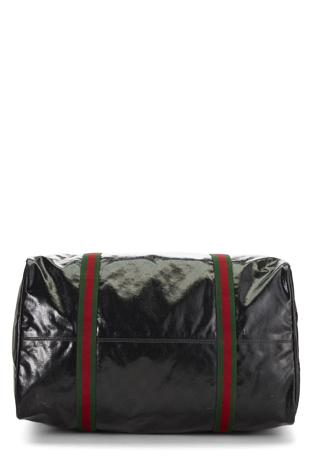 Gucci Black GG Crystal Canvas Duffle Bag XL - WGACA image 5