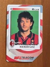 Maurizio Ganz Panini 1997 1998 Milan Carta Telephone Card 