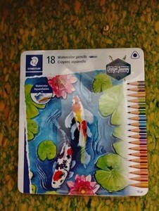 STAEDTLER Design Journey 18pc Watercolor Pencil Set, Multicolor