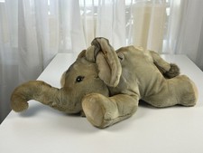 Steiff 064364 Trampili Elephant Lying Down 45cm. smoking household . See fo f...