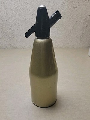 Vintage Gold iSi Austria 1000 ml Siphon Soda Seltzer Bottle CLEAN