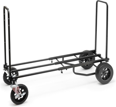 Rock-N-Roller R12STEALTH All Terrain Stealth 8-In-1 Convertible Hand Truck Dolly