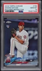 Shohei Ohtani 2018 Topps Chrome Refractor RC #150 Pitching PSA 10 Gem Mint