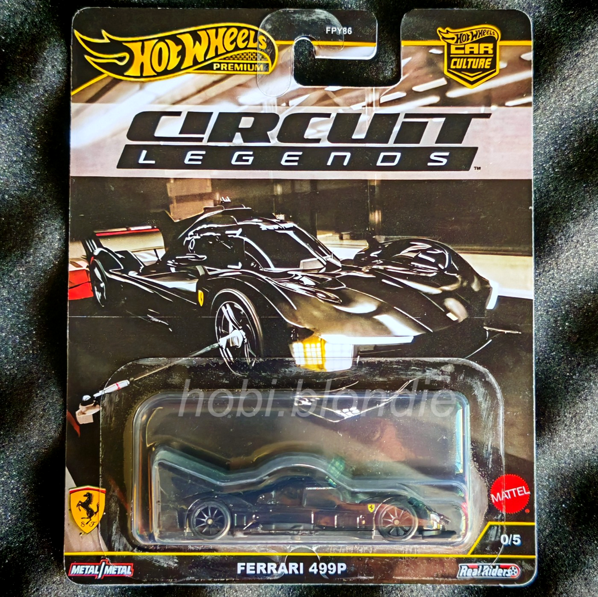 Hot Wheels Ferrari 499P Premium 0/5 Circuit Legends Car Culture