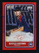 2025 Onyx Vintage Auto Red Border 11/25 Xavier Neyens #VAXANE Auto 0j81