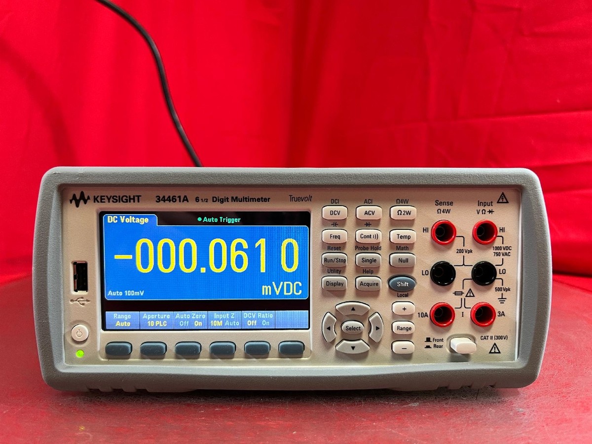 Agilent/Keysight 34461A Digital Multimeter, 6.5 Digit | eBay