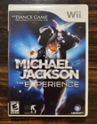Michael Jackson The Experience - Nintendo Wii With Manual - Tested and Working