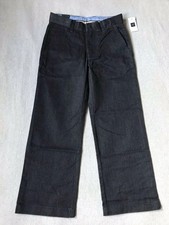 NWT GAP Kids Boys Gray Chino Pants /sz 8 years Regular Uniform Easter Dress Up