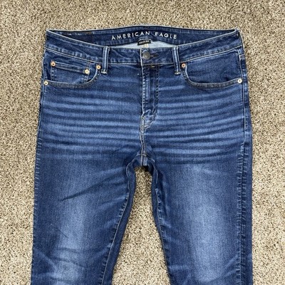 American Eagle Airflex 360 Skinny Jeans Men's 36x36 Dark Wash