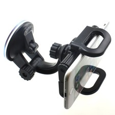 Car Mount Windshield Holder Glass Cradle Rotating Dock Suction for Cell Phones